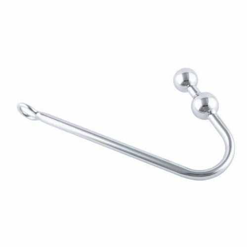Anal Hooks Anal Steel 4417 Pleasurable Stainless Balls Two Hook 0723